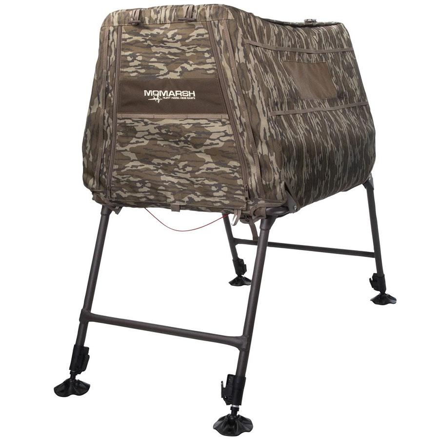 Https3A2F2Fmedia.chattanoogashooting.com2Fimages2Fproduct2FHG340162Fhigdon Outdoors Invisilab Dog Blind Mossy Oak Original Bottomland Main