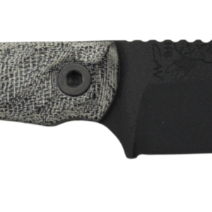 HALF FACE BLADES CAVNER JR 3.5" BLADE, 7.5"OA, S45VN ARMOR BLK, GRY MICARTA GRIP