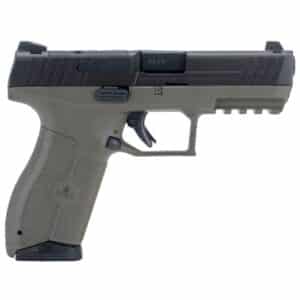IWI MASADA OR 9mm OD Green optics-ready pistol with two 10-round magazines