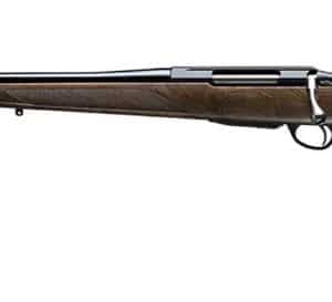 Tikka T3x Hunter left-hand 6.5 Creedmoor 22 inch threaded blued barrel walnut stock