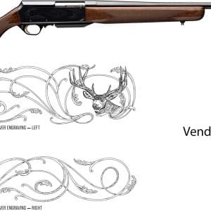 Browning BAR Safari Tribute .270 Winchester rifle with walnut stock and polished blued finish