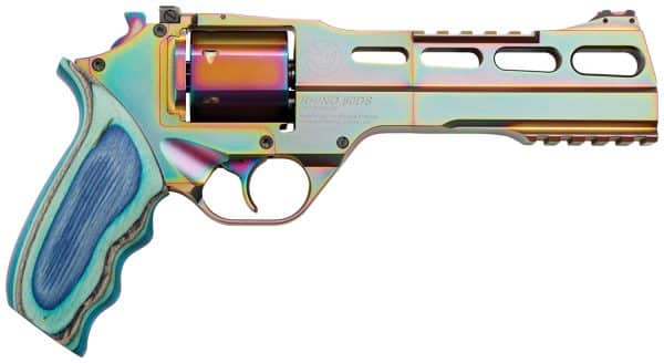 Chiappa Rhino 60SAR .357 Magnum 6in Nebula finish with blue laminate grip