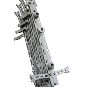 Hawk HWKACS4PK Helium Climbing Sticks Gray Aluminum 10" W x 20" L 4 Pack