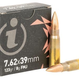 Igman IGMAN762 Centerfire Rifle  7.62x39mm 123 gr Full Metal Jacket 840 Per Box/ 1 Case