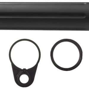 Primary Weapons 4G2BTPB-1F Castle Nut  7075 T-6 Aluminum Black Anodized