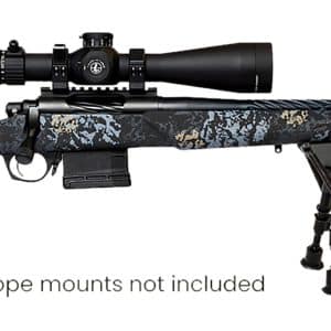 Horizon Firearms RF017S472214T19 Vandal Prime 25 Creedmoor 22" Black Spiral Fluted Threaded Barrel, Drilled & Tapped Receiver, Textured Iota EKO Carbon Fiber Stock
