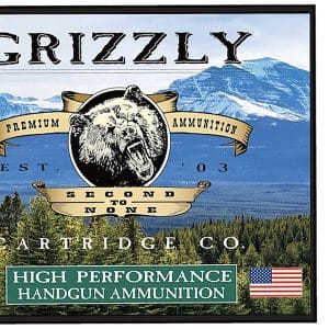Grizzly Ammo GC9+P+CM8   9mm+P 147gr Full Metal Jacket Flat Point 20 Per Box/10 Case
