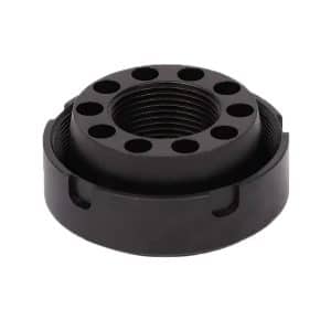 SilencerCo AC4745 Charlie Direct Thread Mount Fits M13x0.75 Stainless Steel Oxide Black