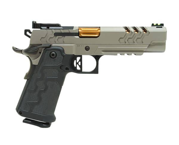 Kimber 2K11 9mm stainless target pistol with 5-inch barrel and Carbon Fiber/Kevlar grip