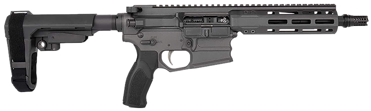 Cobalt Kinetics Pro Lite 300 Blackout 7.50 inch Black Melonite barrel, charcoal receiver, SBA3 brace