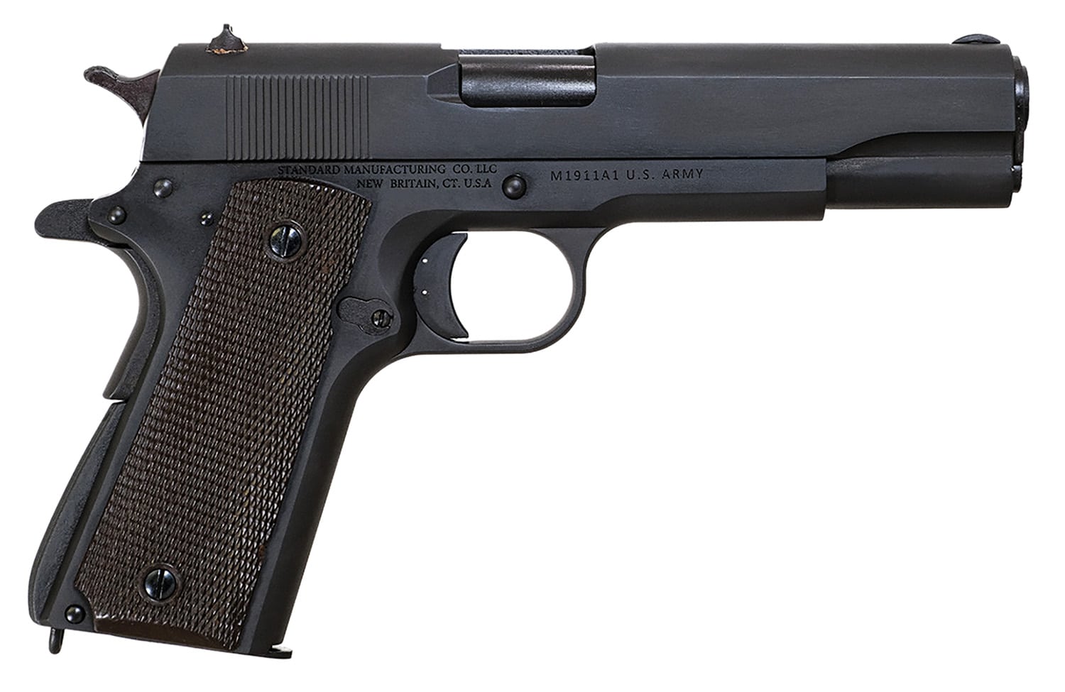 Standard Manufacturing 1911 Government .45 ACP 5 inch Parkerized steel pistol