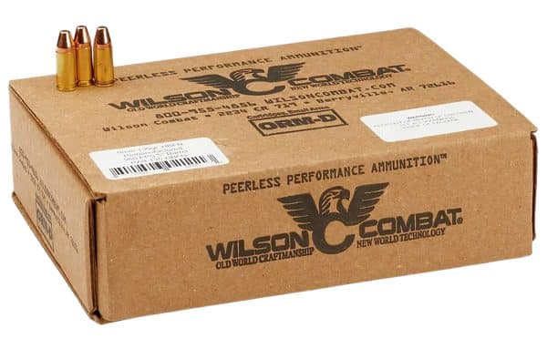 Wilson Combat RA9135HBFN   9mm 135gr Hollow Base Flat Nose