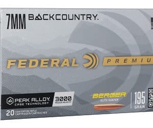 FED GLD MDL BERG 7MM BC 195GR 20/200