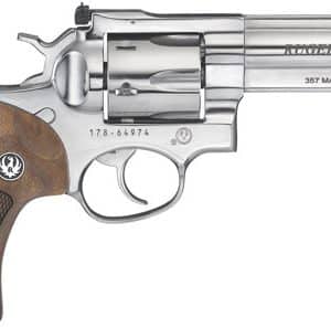 Ruger GP100 .357 Magnum 4.2 inch high-polish stainless revolver with adjustable sights
