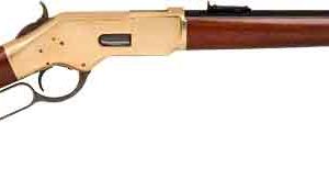 Cimarron CA220AS1 1866 Yellowboy .38 Special 19in carbine walnut stock brass receiver blued finish