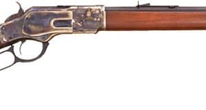 Cimarron 1873 Short Rifle Octagon .38-40 Winchester with blued metal and walnut stock