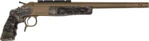 CVA Scout Pistol 14-inch threaded barrel Cerakote burnt bronze Realtree EXCAPE