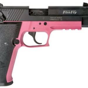 GSG FireFly .22 LR pink 4.9in threaded barrel 13rd semi-auto pistol