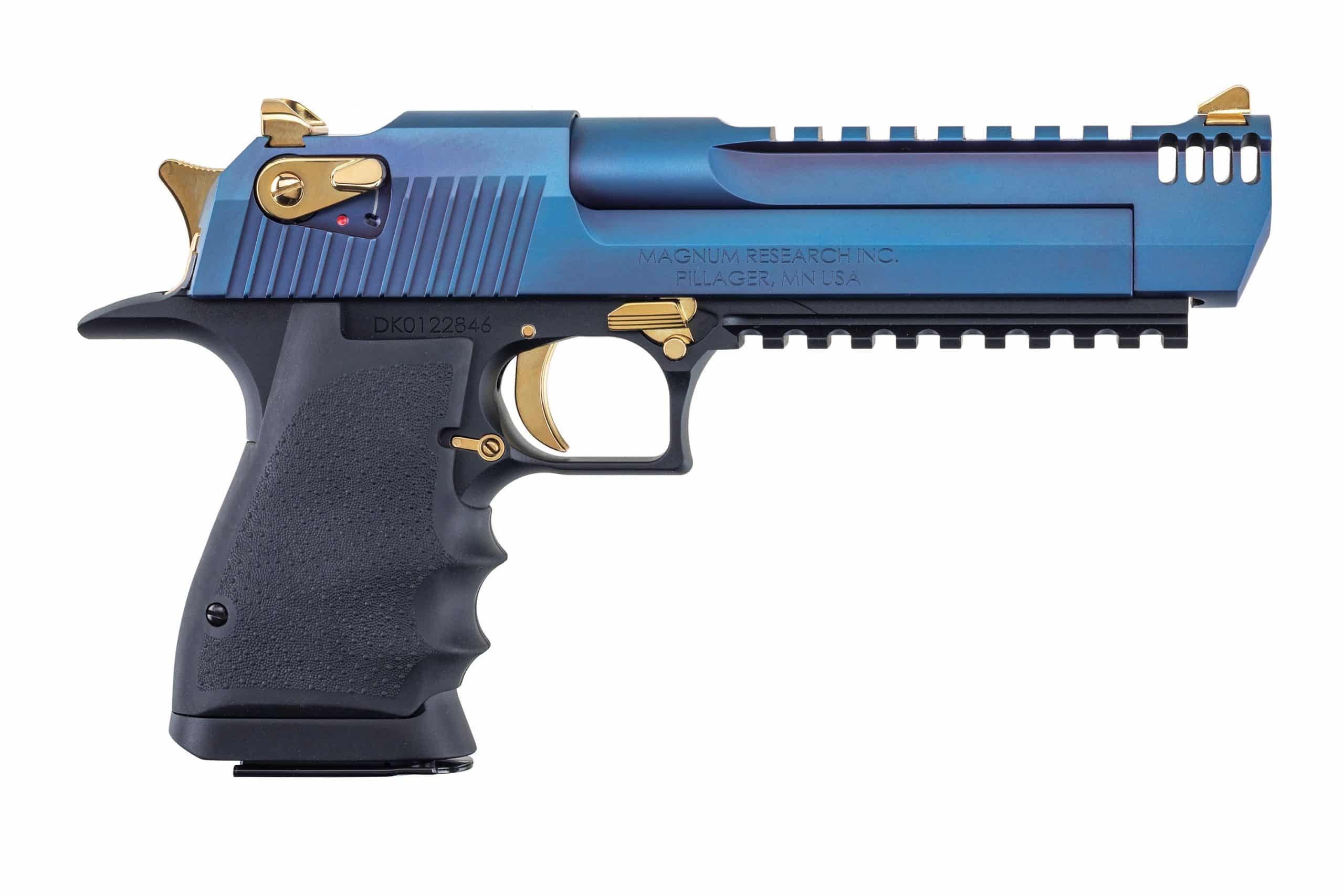 Magnum Research Desert Eagle L6 .357 Magnum pistol black carbo-blue with Picatinny rail