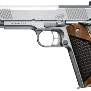 Kimber Next Gen 1911 9mm 5-inch stainless pistol with black walnut G10 inlay grips