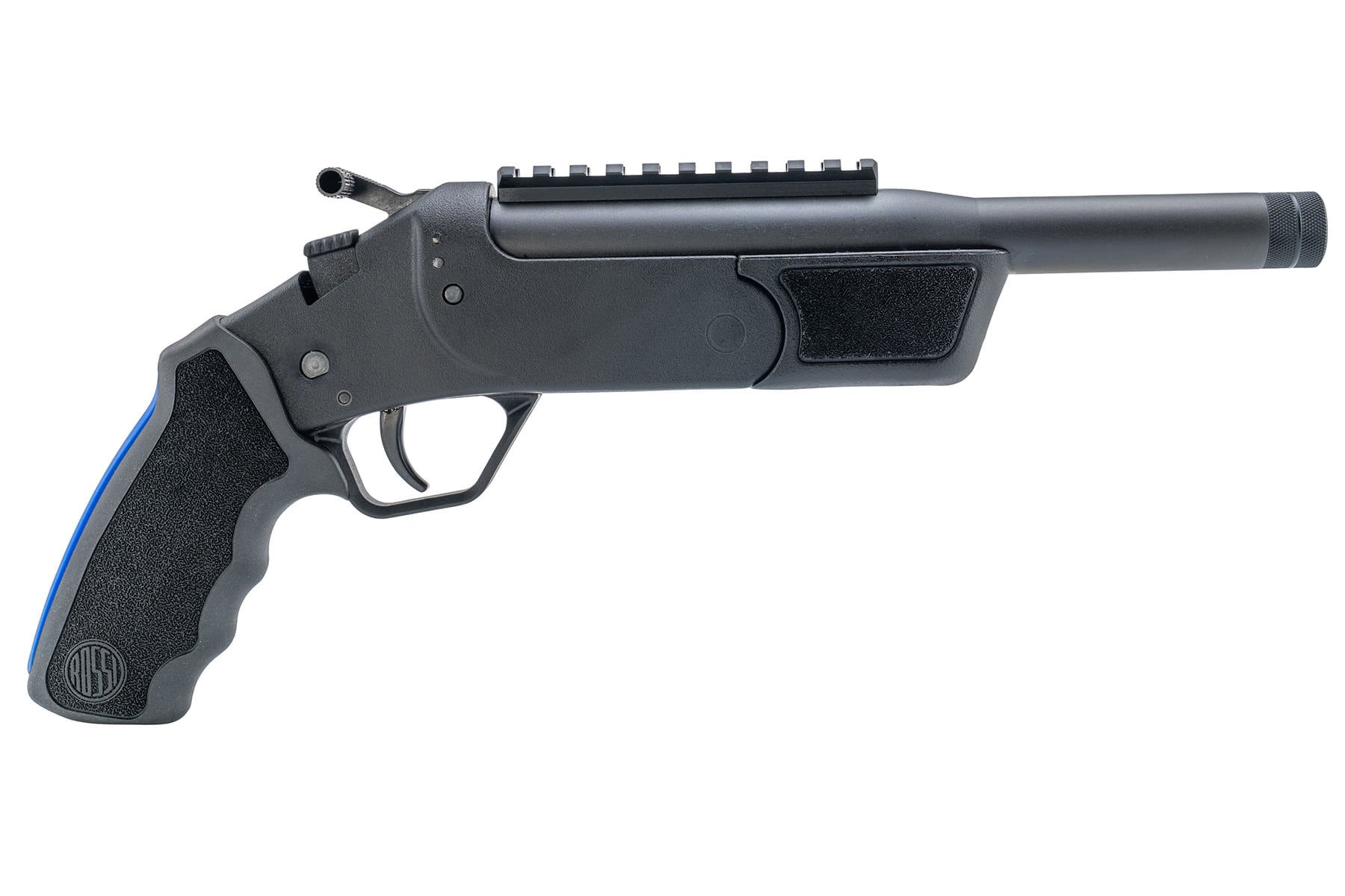 Rossi Brawler .300 AAC Blackout single-shot pistol with 9 inch threaded barrel and Picatinny rail