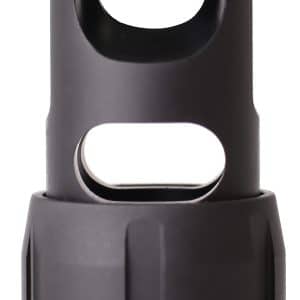Nosler 97230 Muzzle Brake Muzzle Brake Black 5/8" 24 tpi Threads for 338 Cal