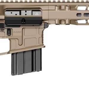 Radian Weapons Model 1 6mm ARC rifle in Flat Dark Earth with 14.5" pinned barrel and SBA3 brace