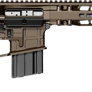 Radian Weapons Model 1 6mm ARC 14.5-inch Cerakote brown AR rifle side view