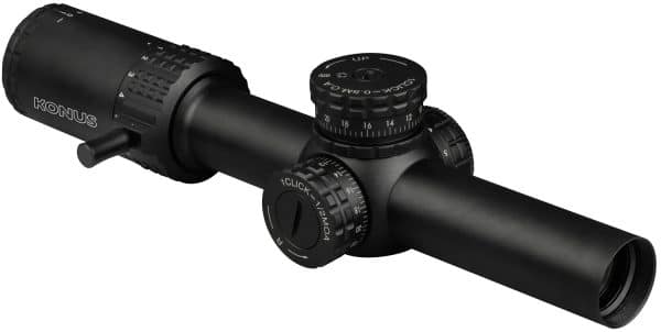 Konus 7193 Sultan  1-10x24 30mm Tube Illuminated Engraved Ballistic Circle Reticle