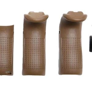 Glock 30873  Backstrap/Beavertail Set Dark Earth Polymer