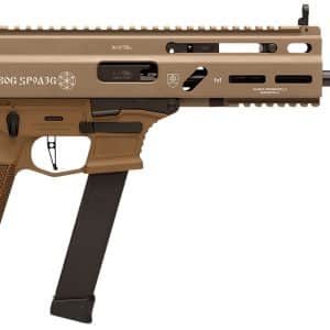 Grand Power Stribog SP9A3G 9mm pistol with 8-inch threaded barrel and M-LOK handguard