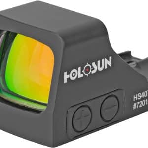 HOLOSUN HE407K-GD-X2 REFLEX SIGHT 6MOA GOLD DT