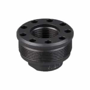 SilencerCo AC822 Alpha Direct Thread Mount Fits 9/16"x24 Black
