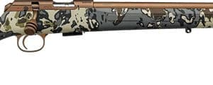 CZ-USA 457 .22 LR Veil Camo synthetic stock with threaded bronze barrel