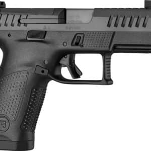 CZ-USA P-10 C OR Ported 9mm pistol, black, integrated compensator, optics-ready