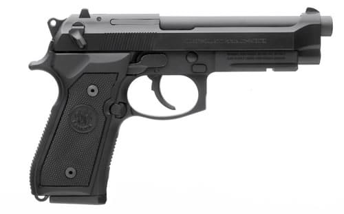Beretta M9A1 9mm pistol black 4.9 inch barrel with Picatinny rail