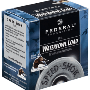 Federal 12 Gauge Ammunition Speed-Shok WF143BBB 3" BBB 1-1/8oz 1550fps Case of 250 Rounds
