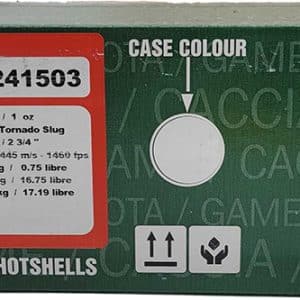 Sterling 12 Gauge Shotgun Ammo - Tornado Slug | 1,470 fps | 2.75 inch | 200rd Case