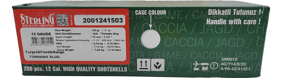 Sterling Tornado Slug Case