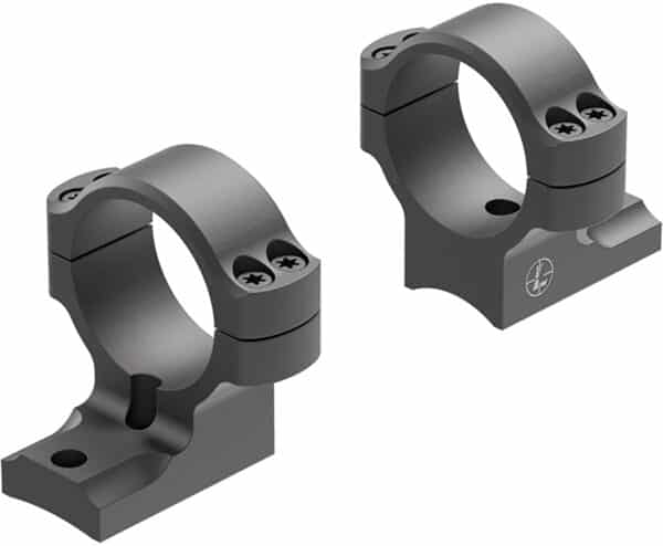 Leupold 171124 BackCountry Ring Mount Matte Black Weatherby Mark V