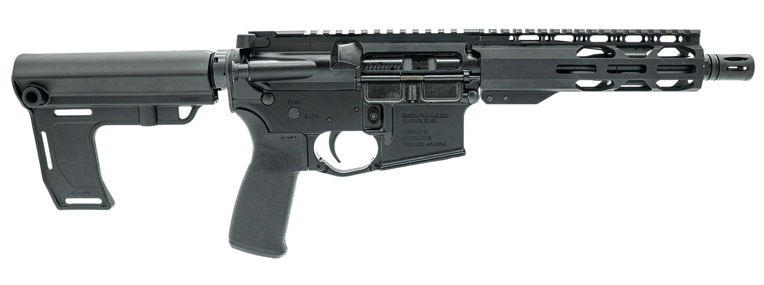 Radical Firearms RAD 556 5.56x45mm NATO AR pistol with 30-round magazine and MFT furniture