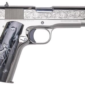 CNC CNCWARHORSE   COLT 1911 45    5 HP DLC/SIL BRK