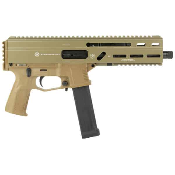 Grand Power Stribog SP10A3 10mm pistol FDE 8-inch barrel
