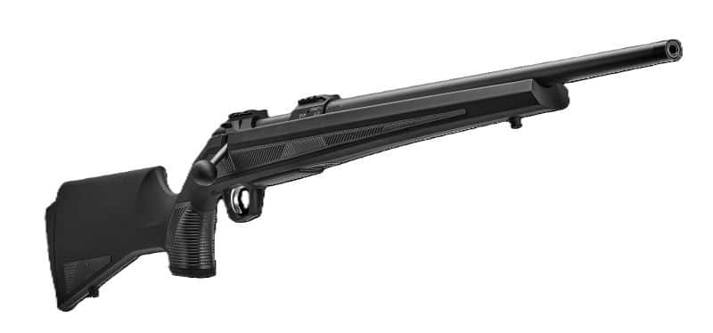 CZ-USA 600 Plus Alpha .300 Winchester Magnum 24-inch rifle with black soft-touch synthetic stock