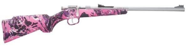 HENRY MINI BOLT YOUTH 22S/L/LR - GEN 2 16.25" SS/SYN MUDDY GIRL