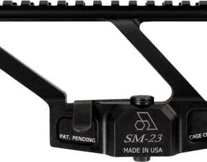 ARSENAL SCOPE MOUNT SM-23 - 7.625" PICATINNY RAIL BLACK