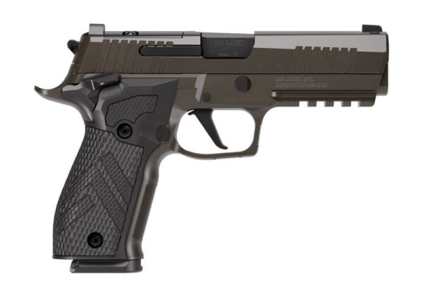 Sig Sauer P226-X Legion 9mm pistol Legion Gray Cerakote with G10 grips and XRAY3 sights