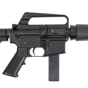 H&R RETRO DOE 9MM PISTOL 7.5" A2 CARRY HANDLE HAR15 BRACE M231 HEAT SHIELD 1-32RD MAG