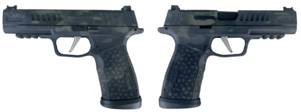 SIG SAUER P365 FUSE 9MM 4.3" MULTI CAM BLACK O.R. 1-17RD, 2-21RD