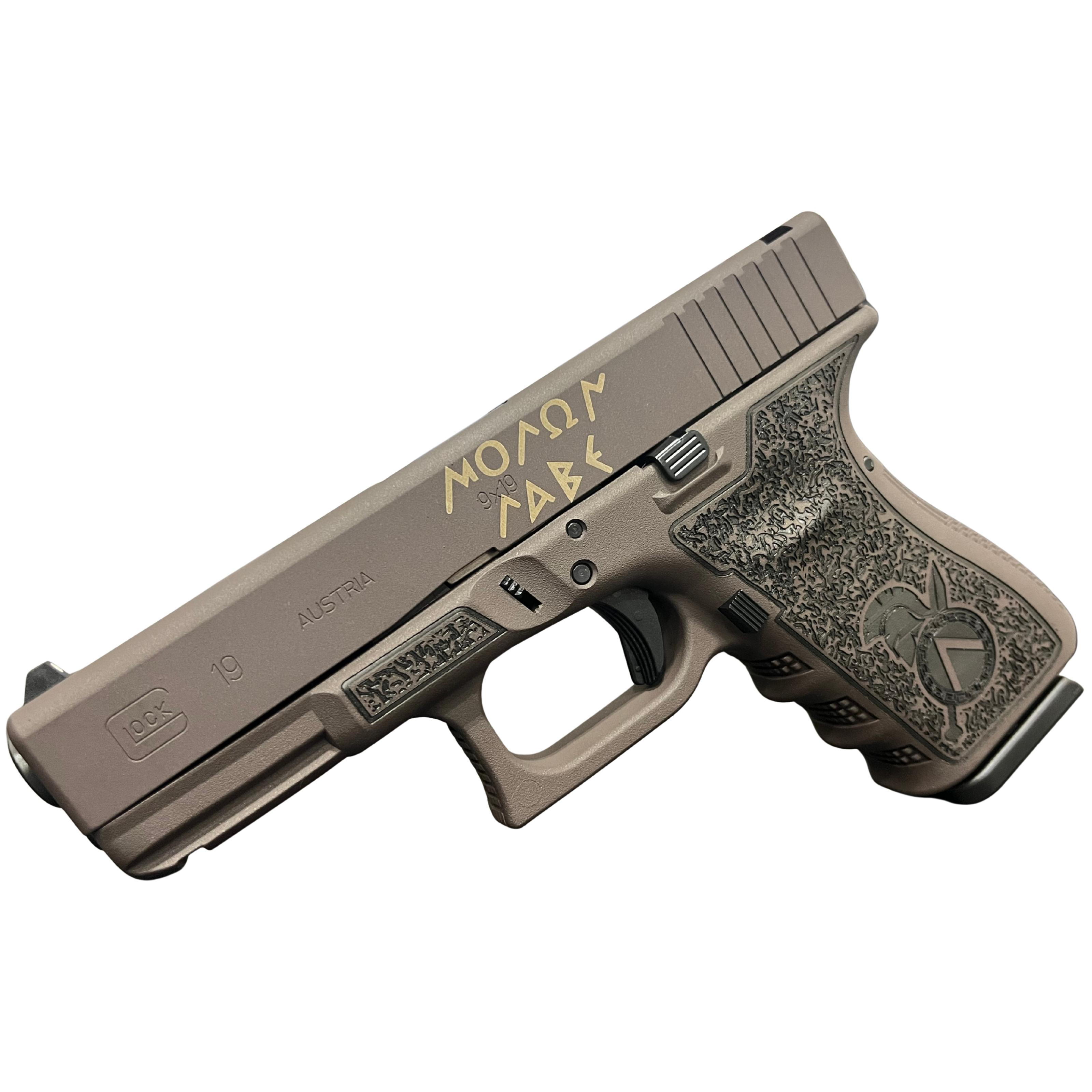 GLOCK 19 GEN 3 SPARTAN 9MM PISTOL 4.01" FXD 5.5lb 2-15RD MAGS - Glock